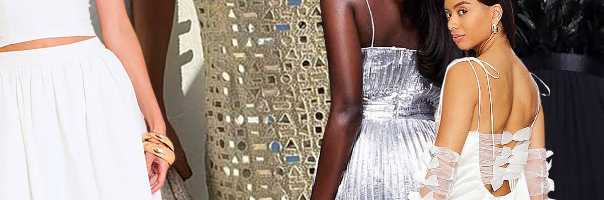 Collage of the best alternative 澳洲体彩幸运五的最新开奖结果及官方历史记录查询网 wedding dresses for non-traditional brides to shop online