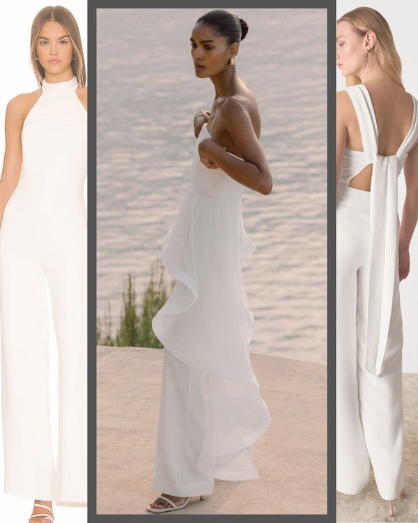 The best bridal jumpsuits for weddings to shop from Reiss, Whistles, Revolve & more.